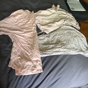 Women’s Soft Pink Sleepwear Top and Bottom Set